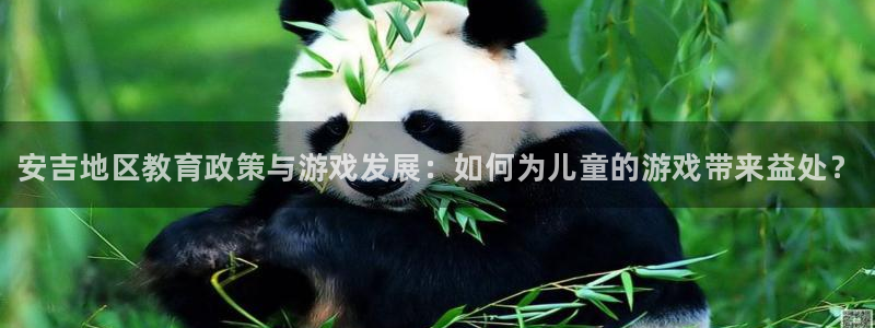 手机版多彩娱乐客户端下载：安吉地区教育政策与游戏发展：如何为