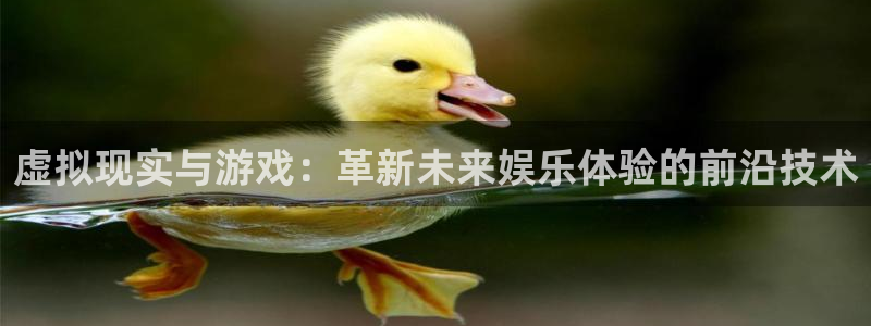 多彩娱乐平台官网客服电话：虚拟现实与游戏：革新未来娱乐体验的
